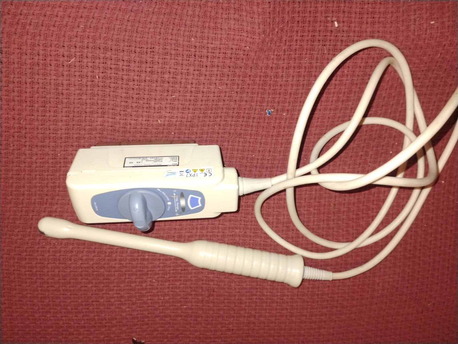 Aloka UST- 9124 Multi Frequency Convex Array Ultrasound Transducer Probe M10531