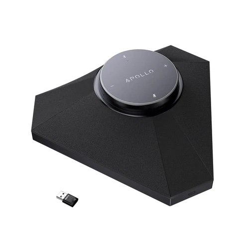 Conference Speaker and Microphone, 360° Voice Pickup, AI Noise Reduction, USB...