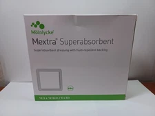 Mextra Superabsorbent 610000  5" x 5" (12.5x12.5 cm) - Box of 10 Exp 07/28/26