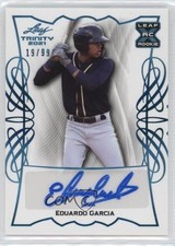 2021 Leaf Trinity Platinum 19/99 Eduardo Garcia #BA-EG1 Auto nd3