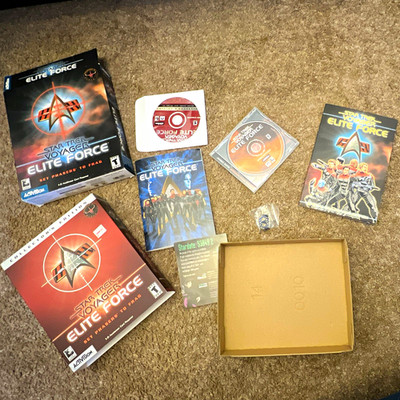 Star Trek Voyager: Elite Force Collector's Edition PC w/ Manual - Activision