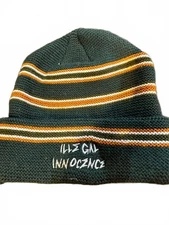 Wacko Maria “Innocence” Knit Beanie Green Stripe