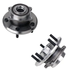 KUSATEC 513286 Front 2PCS Wheel Bearing and Hub Assembly Compatible with Dodg...