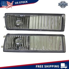2x Front Turn Signal Bumper Light For Vw Golf Mk3 Jetta Mk3 Vento 1992-1999
