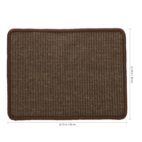 3 Count Katze Kratzmatte Kratzpads Für Katzen Sisal-Kratzunterlage - Bild 7 von 12