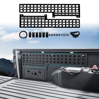 Side Truck Bed Molle Panel Rack System Compatible with 2005-2023 Toyota Tacom...