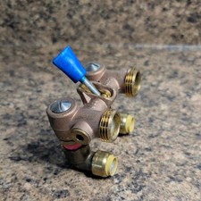Washing Machine Shut Off Valve, Dual - 3/4 ho...