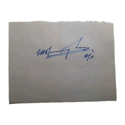 Signiertes Sir JOHN CUNNINGHAM Admiral Fleet Royal Navy Autogramm Briefkopf Papier