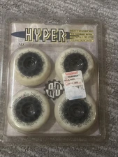 Vintage Hyper Wheels 4-Pack 85A Skating Wheels 72mm