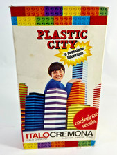 PLASTIC CITY ITALOCREMONA confezione scuola costruzioni Factory Sealed Sigillato