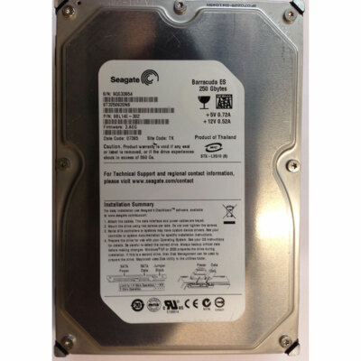 9BL14E-302 - Seagate 250GB 7200 RPM SATA 3.5'' HDD