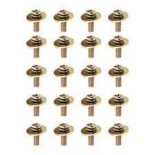20Pcs Replacement Metal Drum Set Lug Claw Hook Mount Screws for Drummer