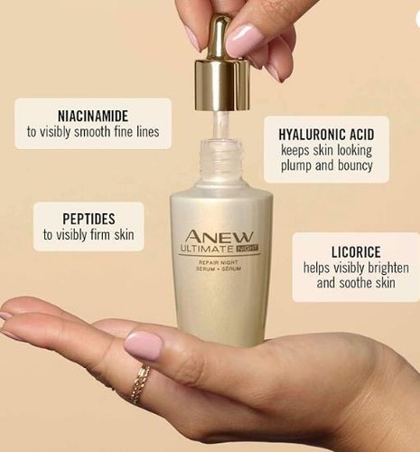 Anew Ultimate Night Repair serum 1 fl oz - Picture 5 of 6