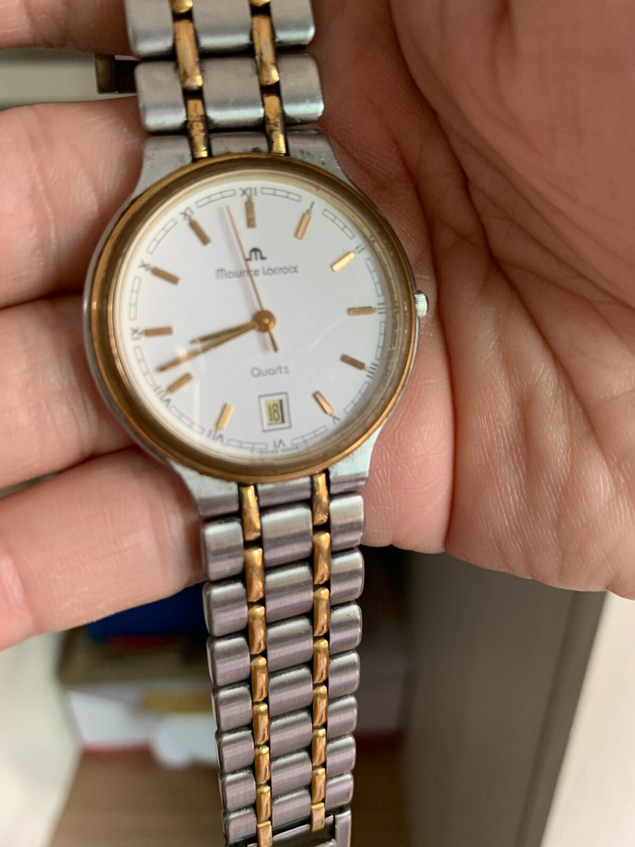 D.C. Lacroix メロハー Maurice Lacroix 69486 Quartz men good condition | eBay