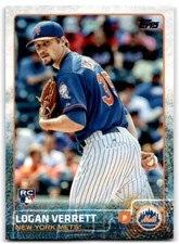 2015 Topps Update Logan Verrett RC New York Mets #US400