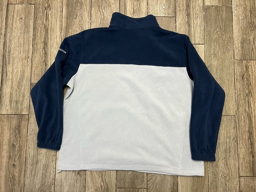 Columbia Dallas Cowboys Full Zip Fleece Jacket 3XL Navy Gray Great Condition!⭐️ - Picture 2 of 3