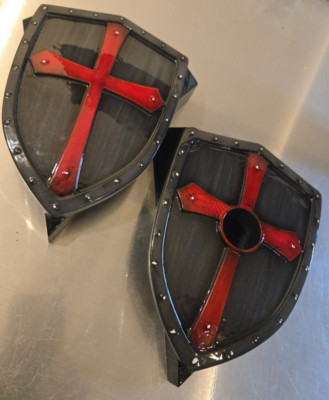Knights Templar theme Victory Jackpot Vegas  8 Ball Cheese Wedge- ABS