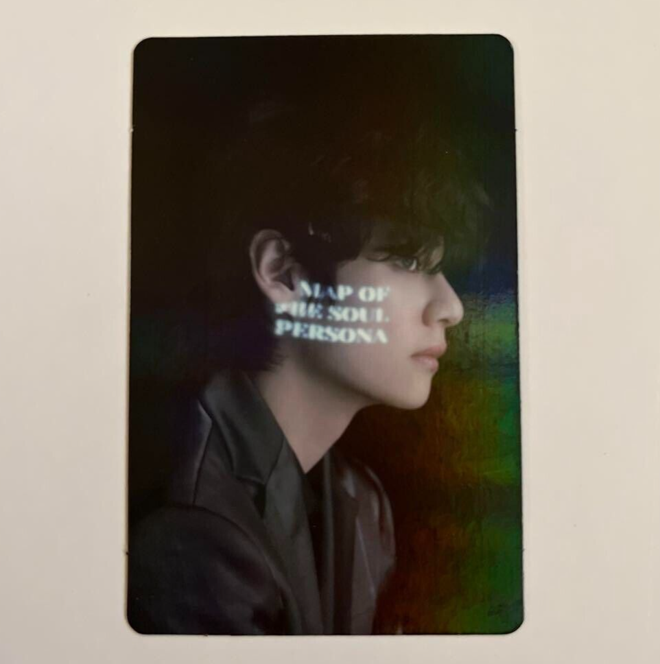 bts map of the soul on:e ホログラムトレカ テテ BTS V Taehyung map of the soul on:e concept photobook hologram