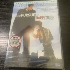 The Pursuit of Happyness (DVD) Will Smith Full Screen Edition- NEW Authentic US
