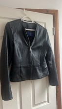 Jasper Conran Leather Jacket Uk 12
