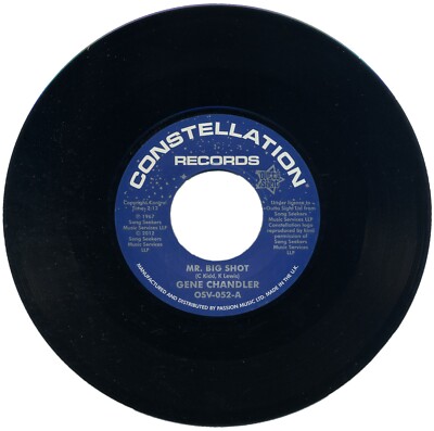 GENE CHANDLER  ''MR. BIG SHOT c/w I CAN TAKE CARE OF MYSELF'' WIGAN CASINO DELETED