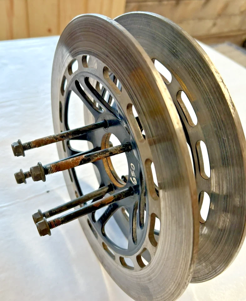 Discos de rotores de freno delanteros Honda CB750F Super Sport 1979 | Par OEM Foto 3 de 4