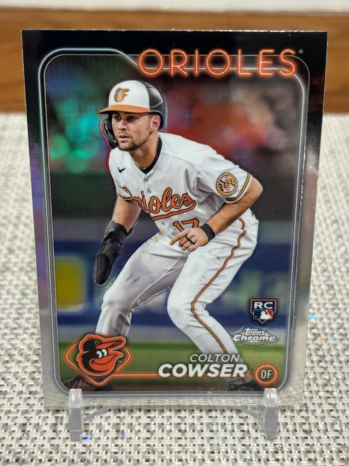 2024 Topps Chrome #278 Colton Cowser RC (Refractor) Baltimore Orioles