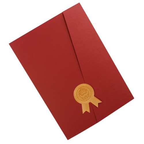 4PCS -Zertifikatabdeckung Dekorative Zertifikathalter Klapptyp Zertifikat - Bild 7 von 12