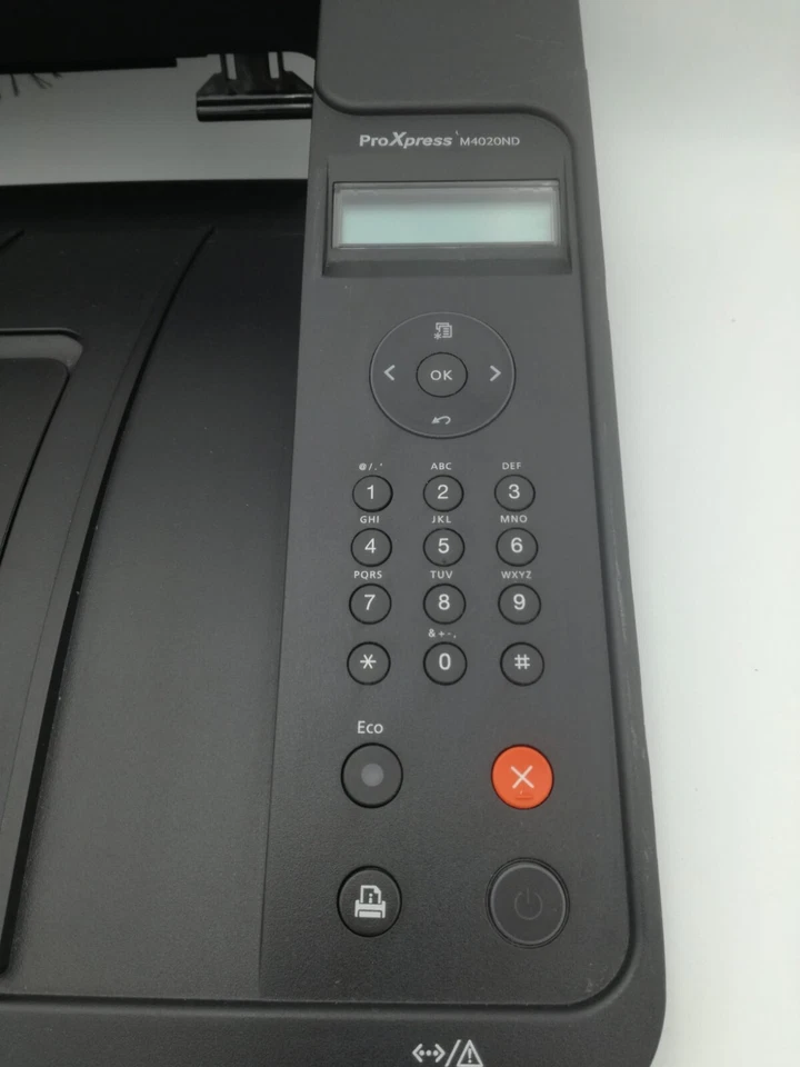 JC63-04143A cover top nera usata per samsung M4020ND con tastierino e display - Immagine 3 di 4