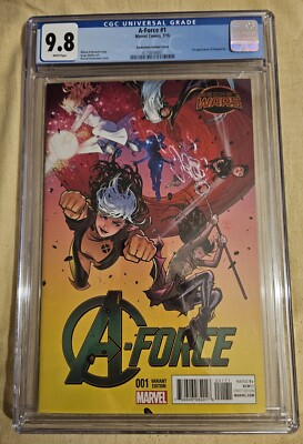 A-force #1 vol.1 Dauterman Variant Cover 1:25 CGC 9.8