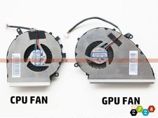 New CPU  GPU Cooling Fan 4-Pin For MSI GE72VR GP72VR GL72VR MS-179B MS-1799