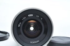 Rokinon 12mm f/2.0 CS Manual Focus Ultra Wide Angle Lens for Fujifilm X APS-C