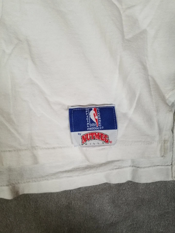 RARO San Jose Sharks NHL Nuez moscada ERROR Error de impresión NBA Licencia De colección EE. UU. XL Foto 3 de 4