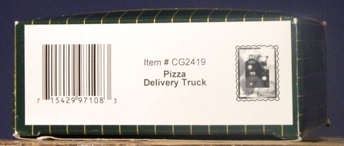 Colección Coca-Cola Town Square: camión de reparto de pizza, CG2419, 1996 - Imagen 3 de 3
