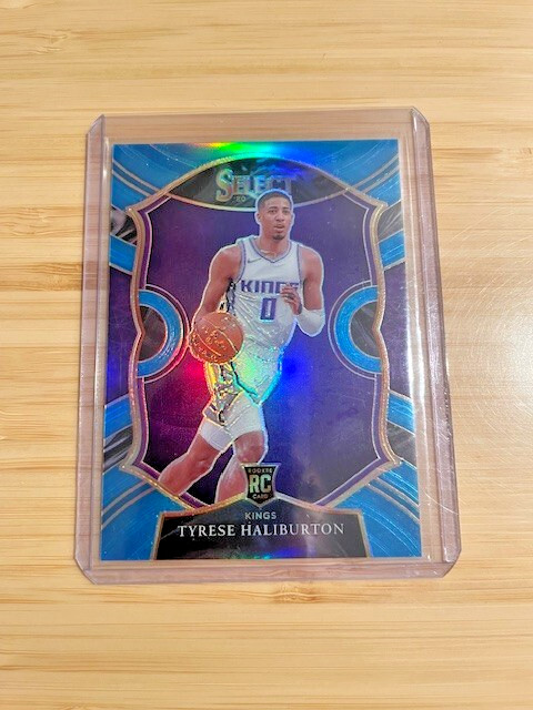 2020-21 Select - Concourse Tyrese Haliburton #72 Light Blue Prizm /299 RC