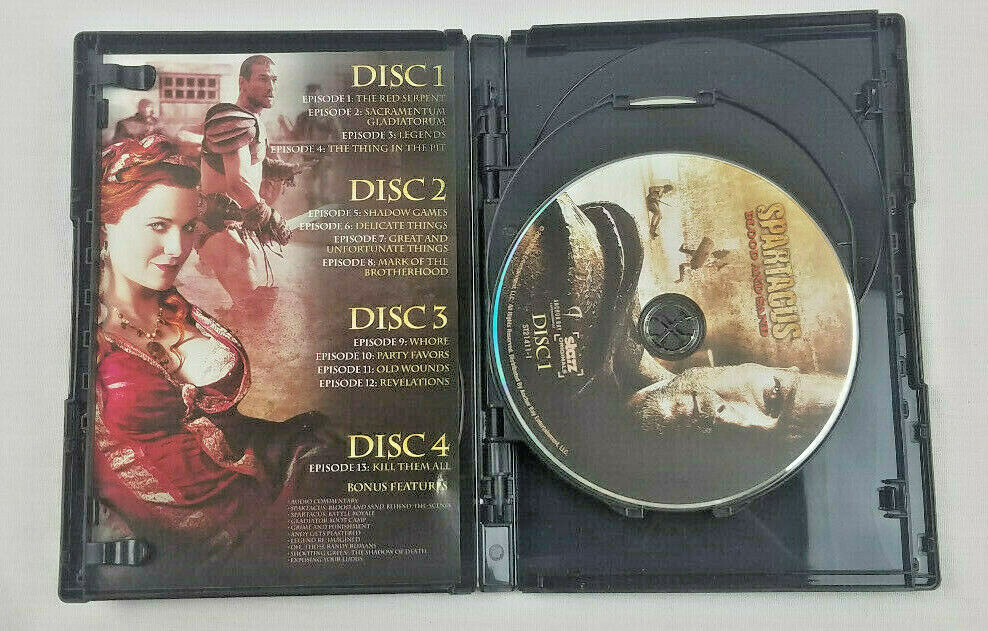 SPARTACUS DVD セット 全シーズン Amazon.com: Spartacus: The Complete Series : Bennett, Manu