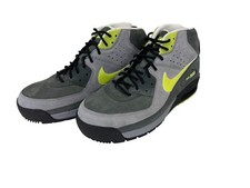 Nike Air Max 90 Boot Sneakers Men 9.5 Stealth Volt Flint Grey Lace Up 316339-071
