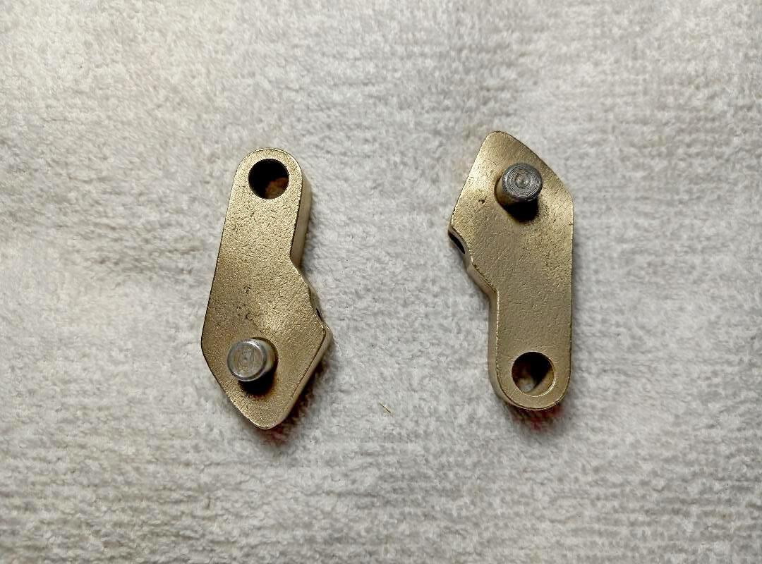 Vintage Marelli distributor advance brass weights- Ferrari, Maserati