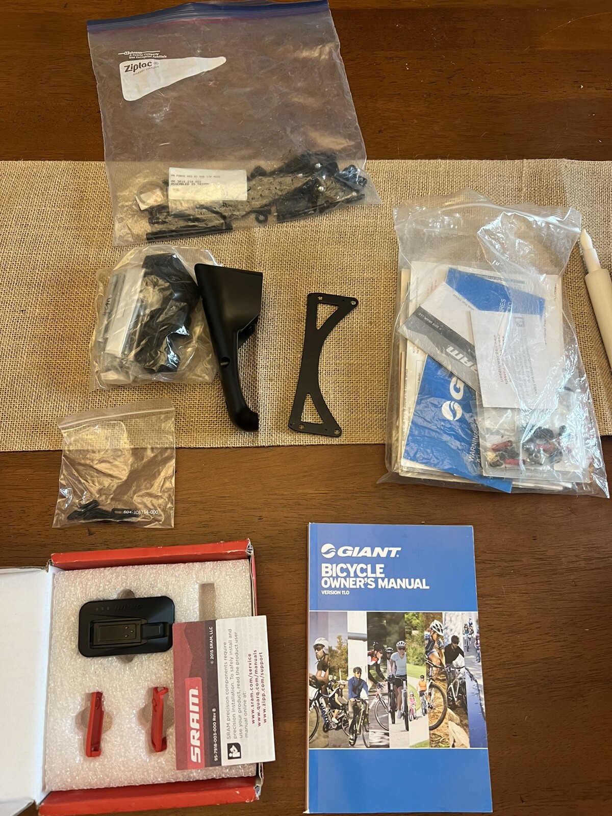 2023 Giant Trinity Advanced Pro 1 Small Etap AXS Power Meter Triathlon Bike