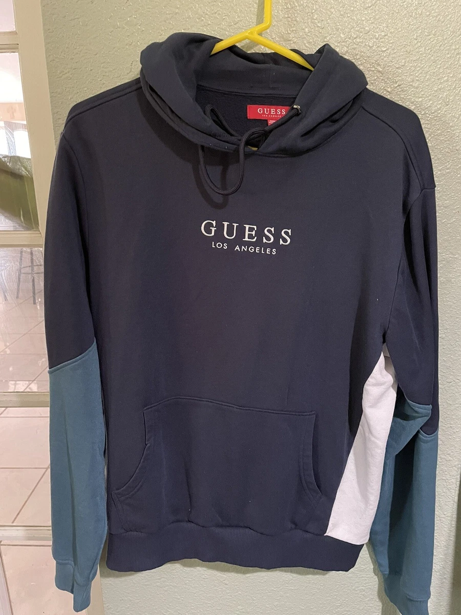 Guess colorblock top pullover hoodie