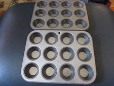 Ekco Nonstick Mini Muffin 12 Count Pans Set of 2