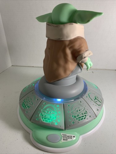 Disney Star Wars 10" Mandalorian Light Sound Talking Room Glow Nightlight Grogu - Picture 4 of 11
