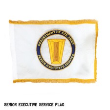 Senior Executive Service Department of the Army Flag with Fringe ~ 3x5 ~ Indoor