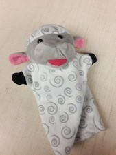 Lamb baby Hand puppet plush Mellissa and Doug toy baby