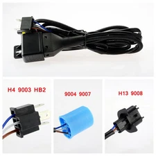 HID Hi Lo Bi-Xenon Relay Harness Wiring Controller H4 9003 9004 9007 H13 9008