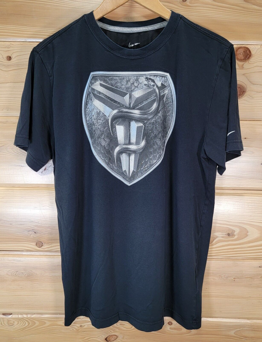 Nike Kobe Bryant T Shirt Men Large Dri Fit Mamba Crest Logo
