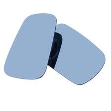 1 par de lentes de vidrio de espejo retrovisor térmico delantero azul para VW Jetta Golf MK4 Passat 1999-2004