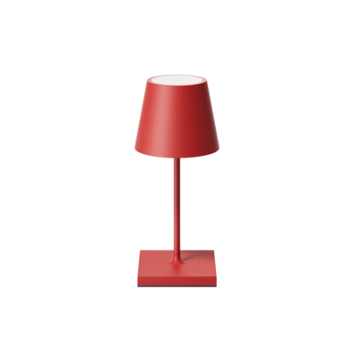 Sigor Akku-Tischleuchte NUINDIE USB-C Mini 250 mm Feuerrot