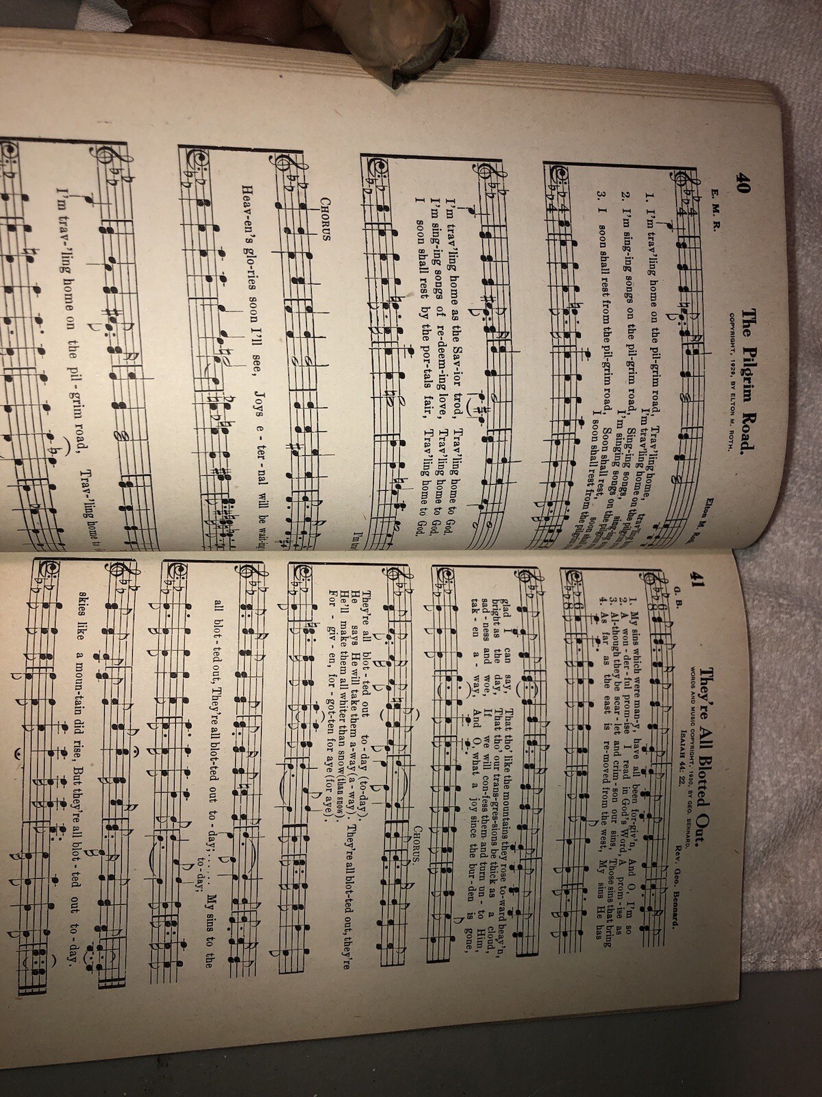 Full Redemption Songs, Rev. George Bennard 1933 The Rodeheaver Hall-Mack Co.