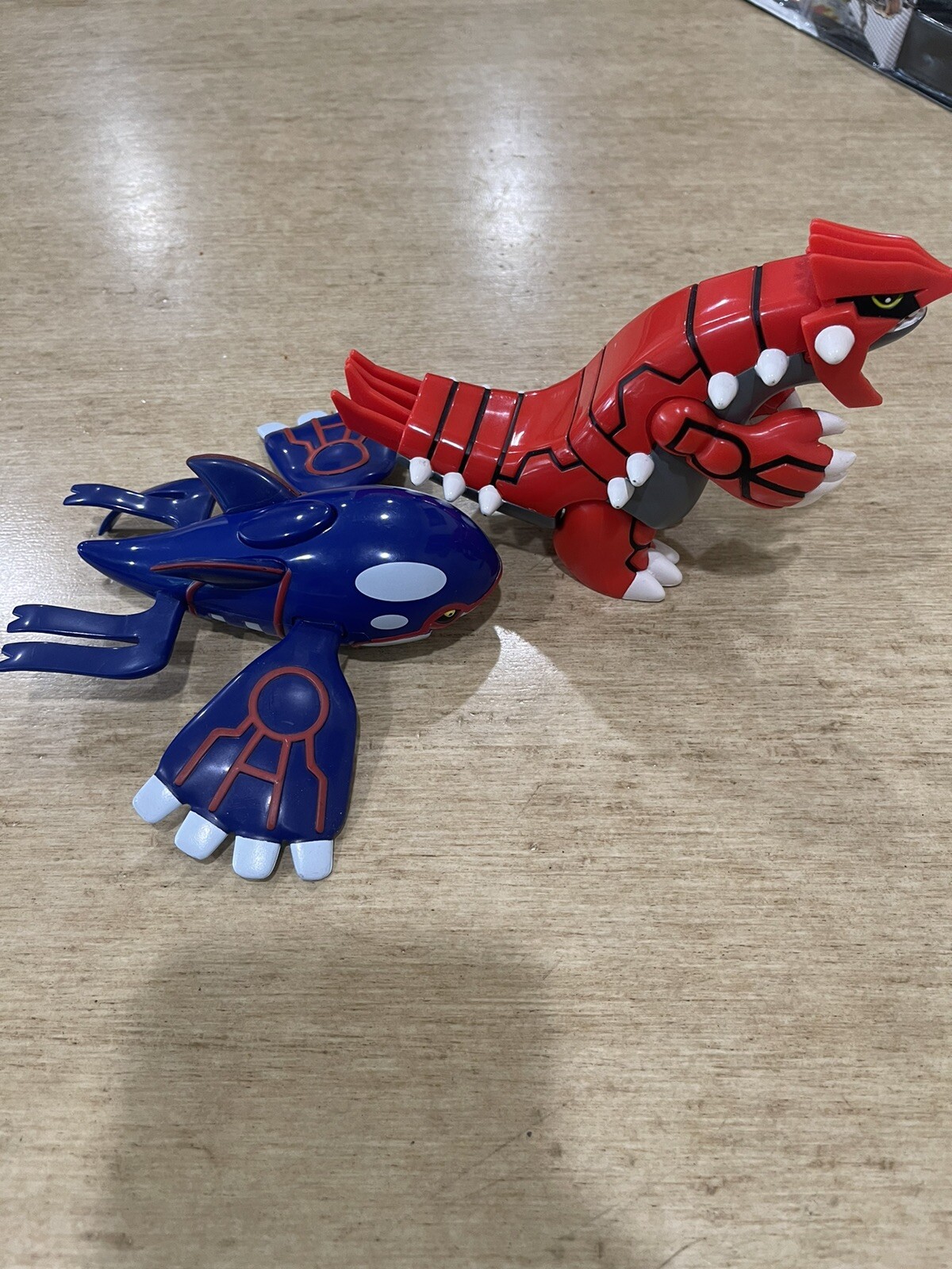 Pokemon Groudon Kyogre Action Figure Hasbro 2003 Toy Posable Set eBay